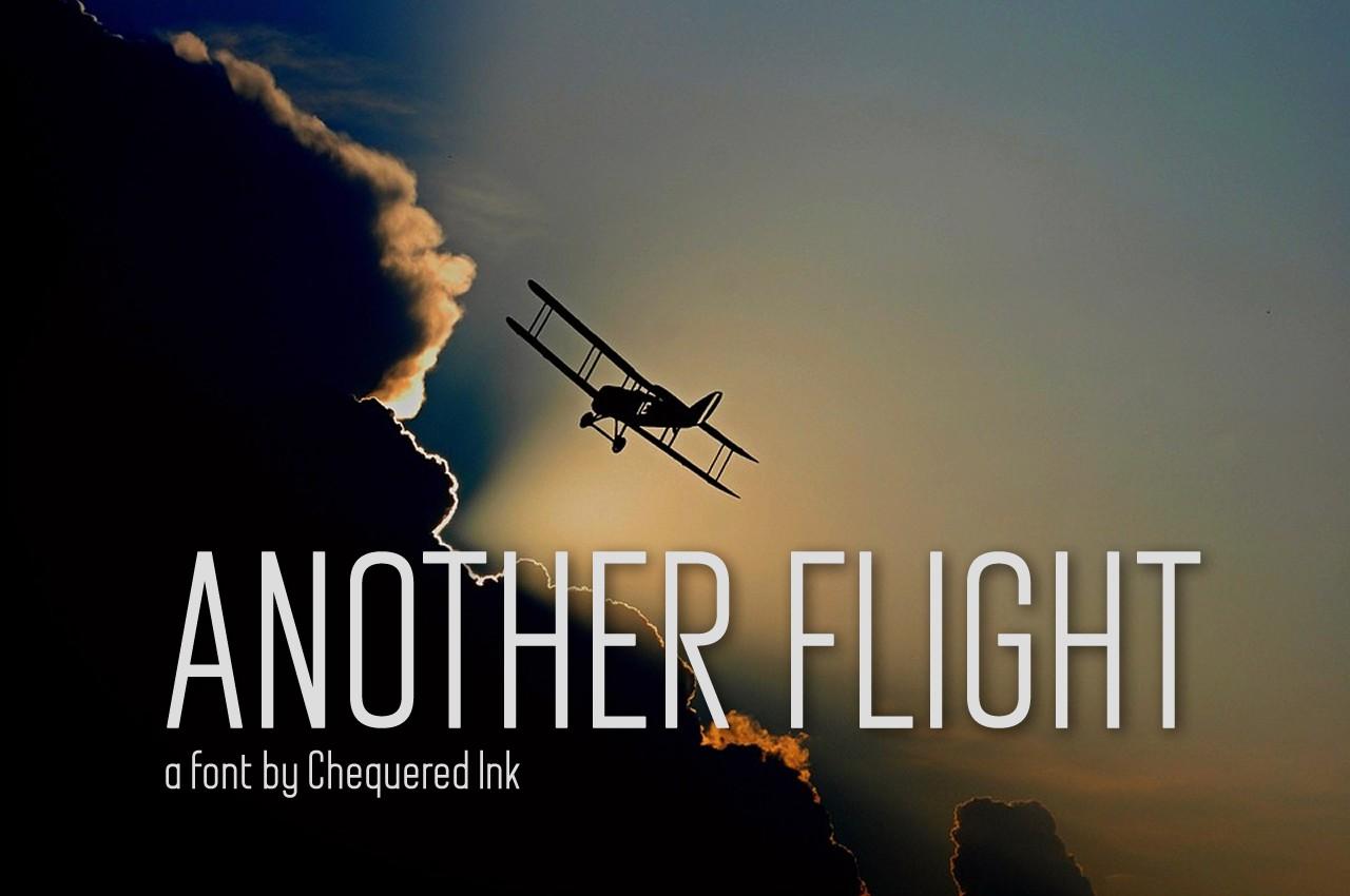 Another Flight Font