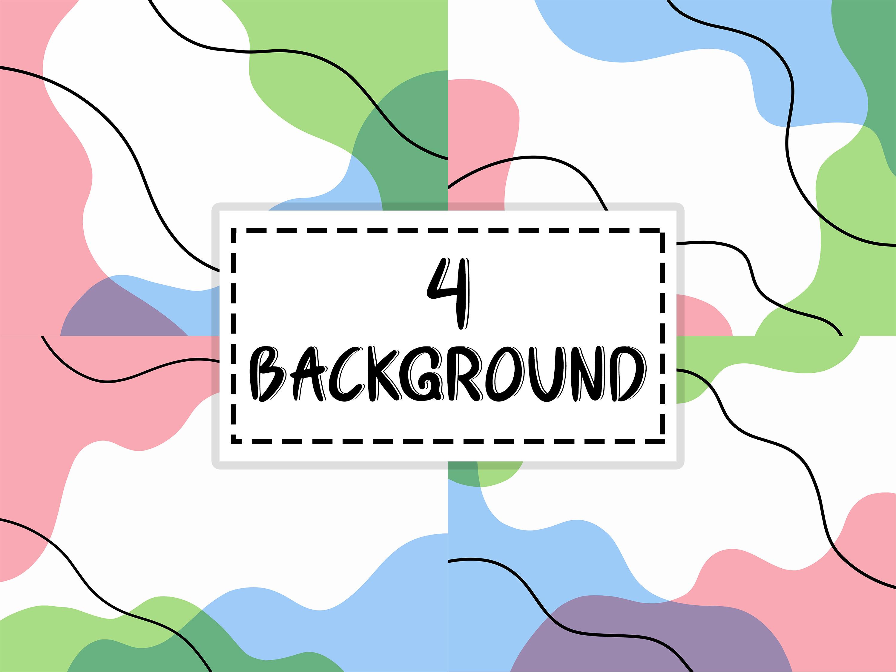 Hand Drawn Minimalist Fluid Background