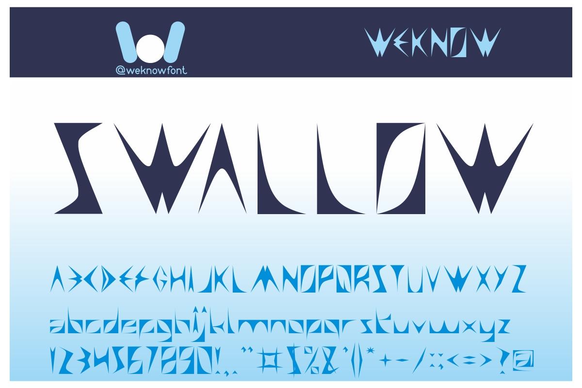 Swallow Font