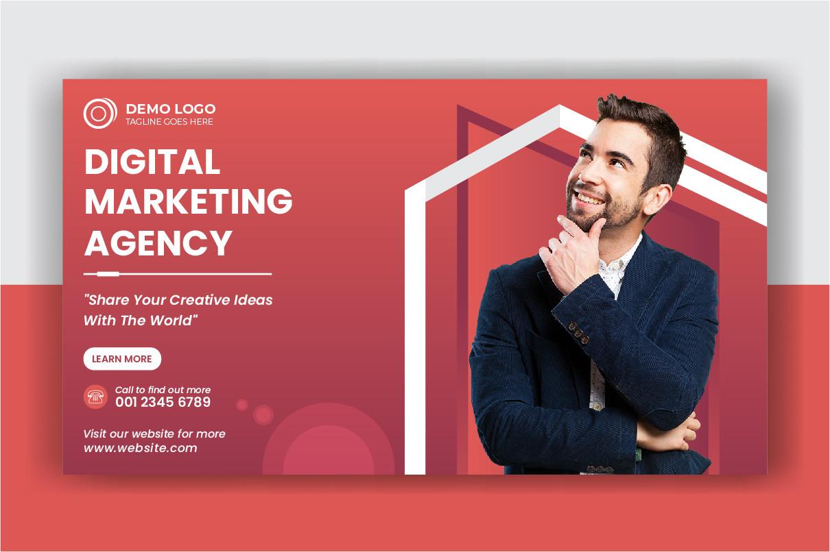 Digital Marketing Web Banner Template