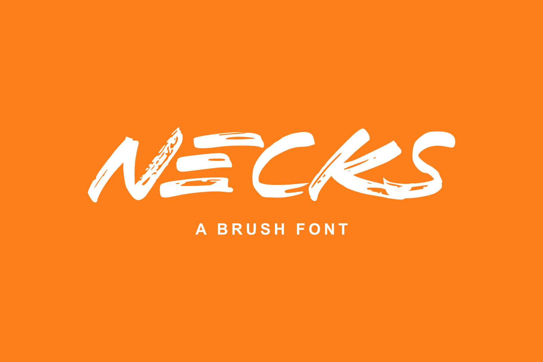 Necks Font
