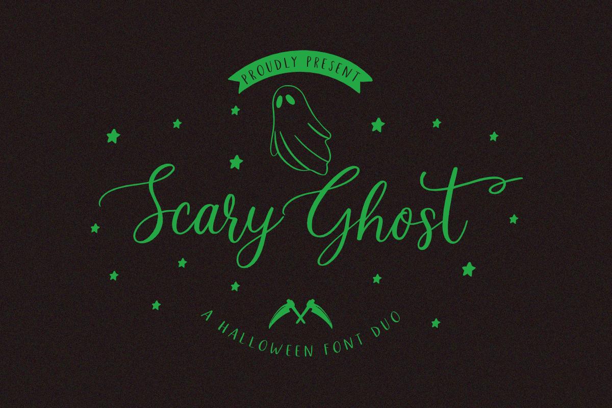 Scary Ghost Font