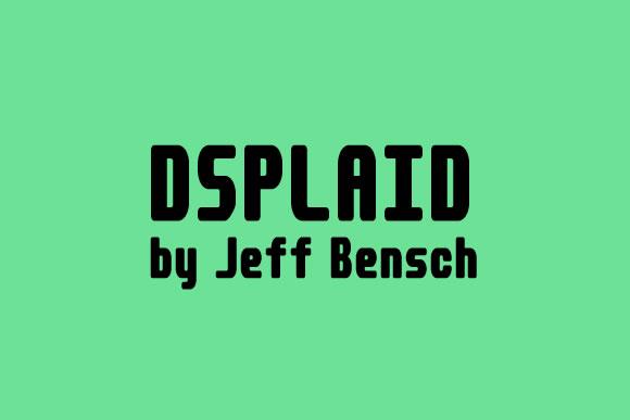 Dsplaid Font