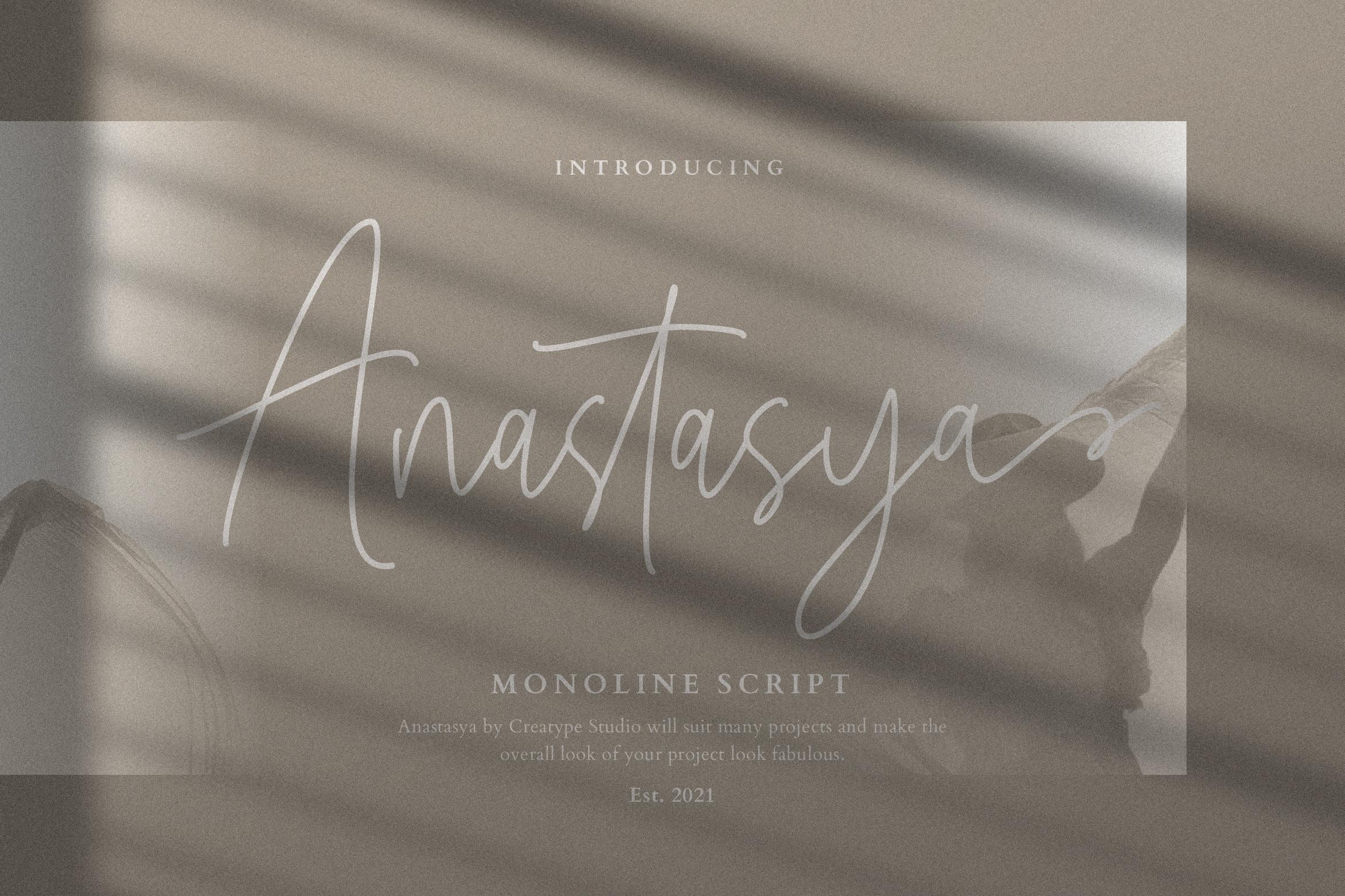 Anastasya Script Font
