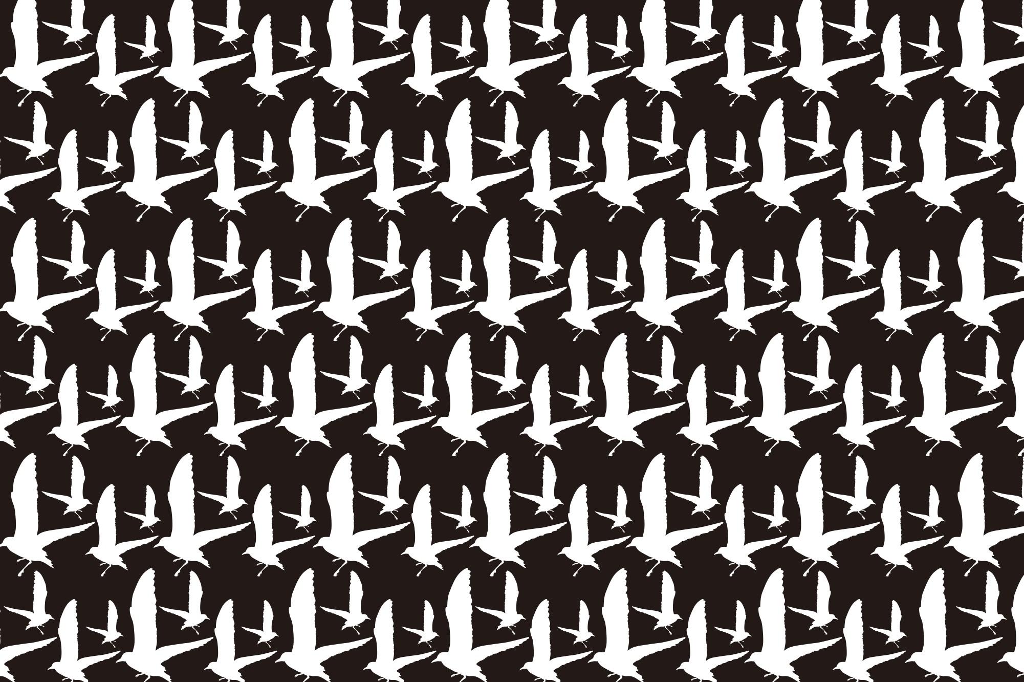 Bird Silhouette Pattern