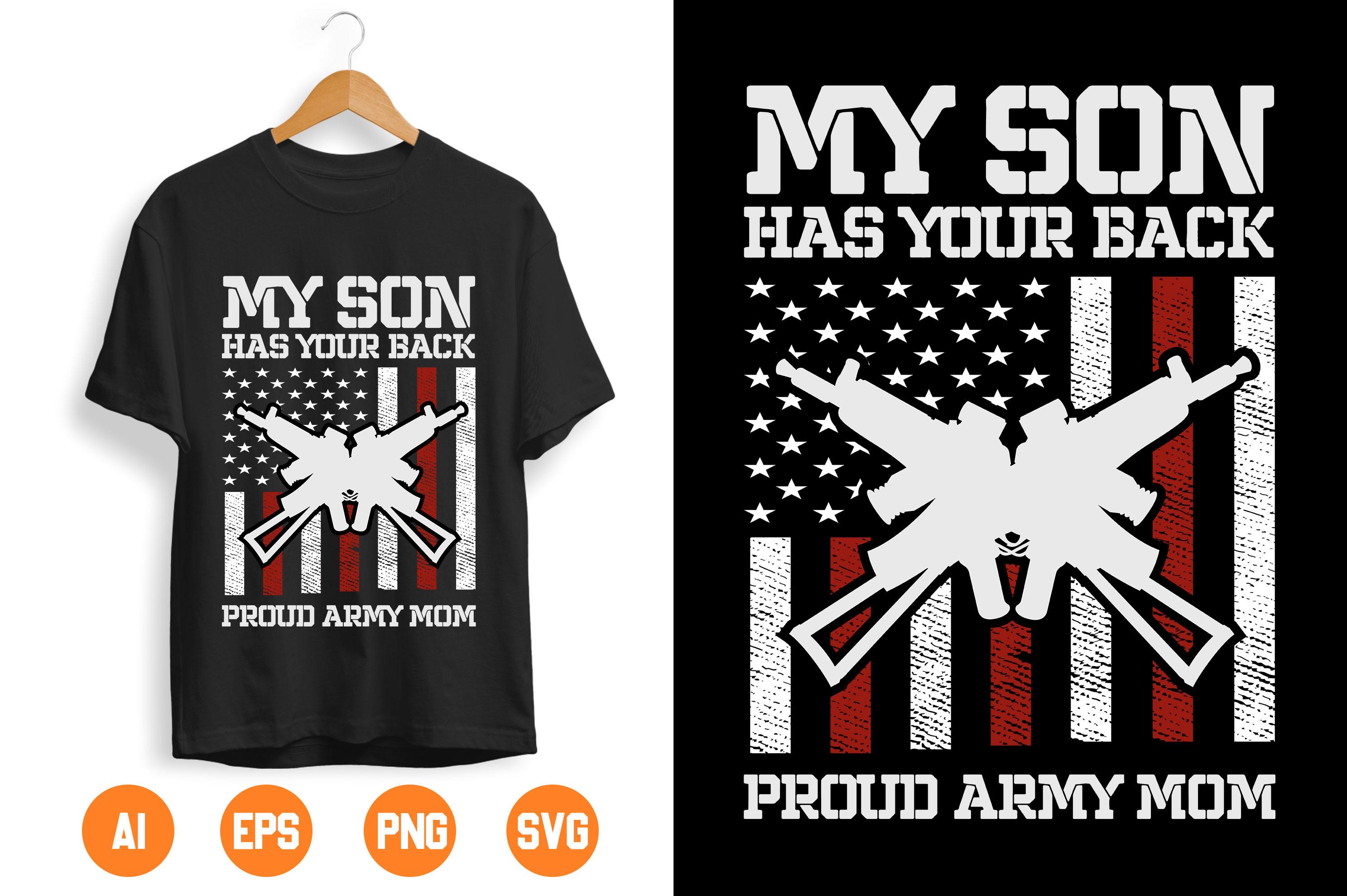 USA Army T-shirt Design 125
