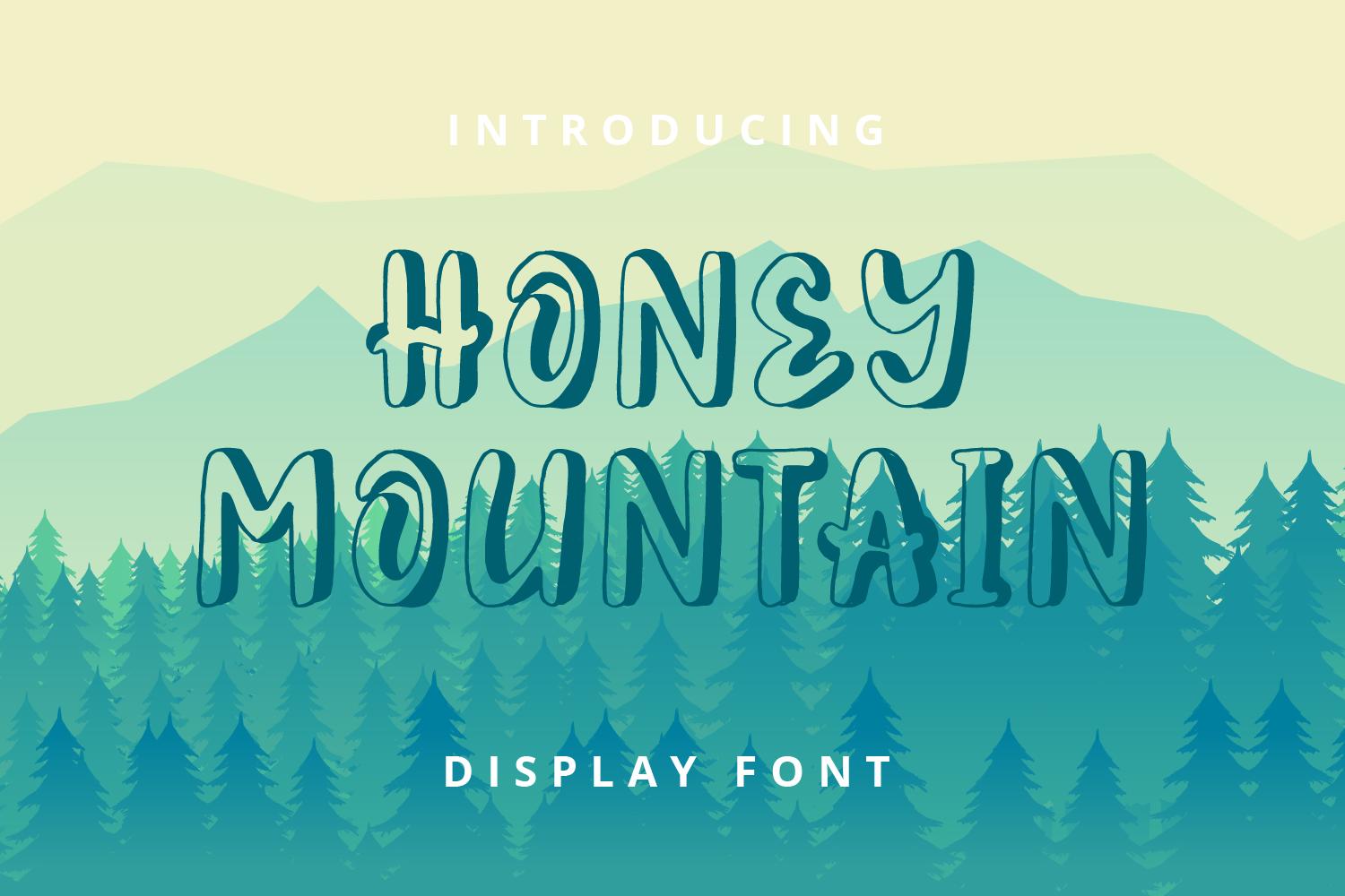Honey Mountain Font