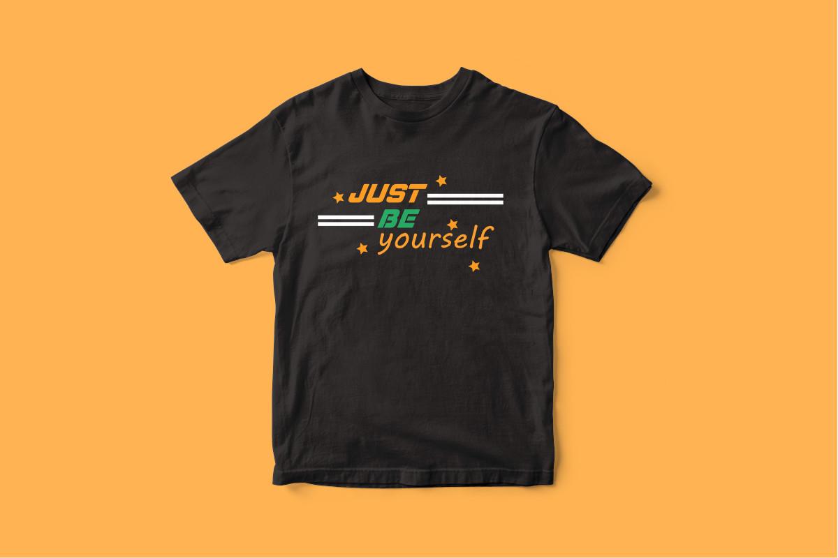 Be Yourself Women Day Typography T Shirt