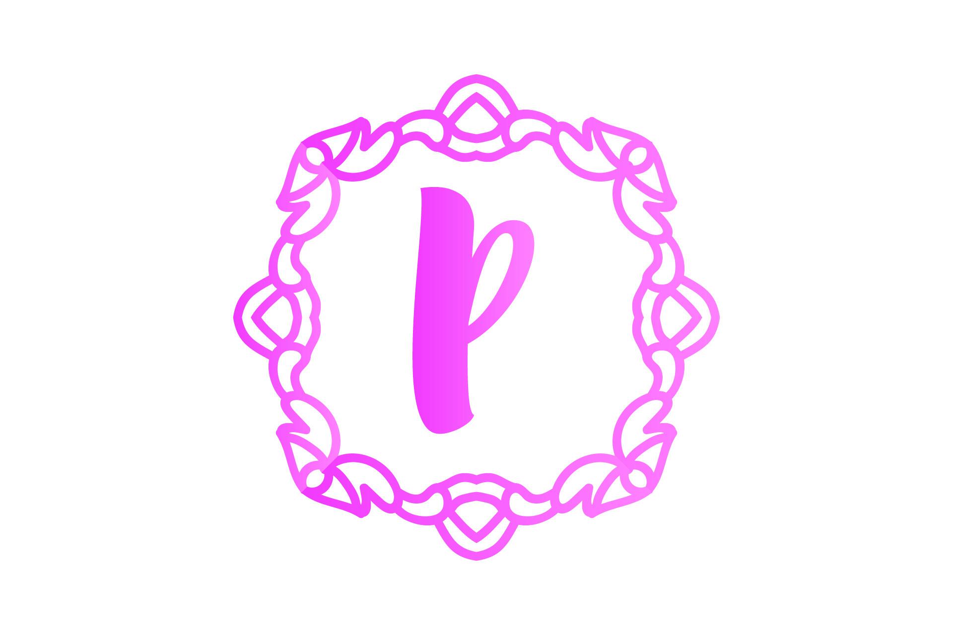 Monogram Creative Gradient Illustration
