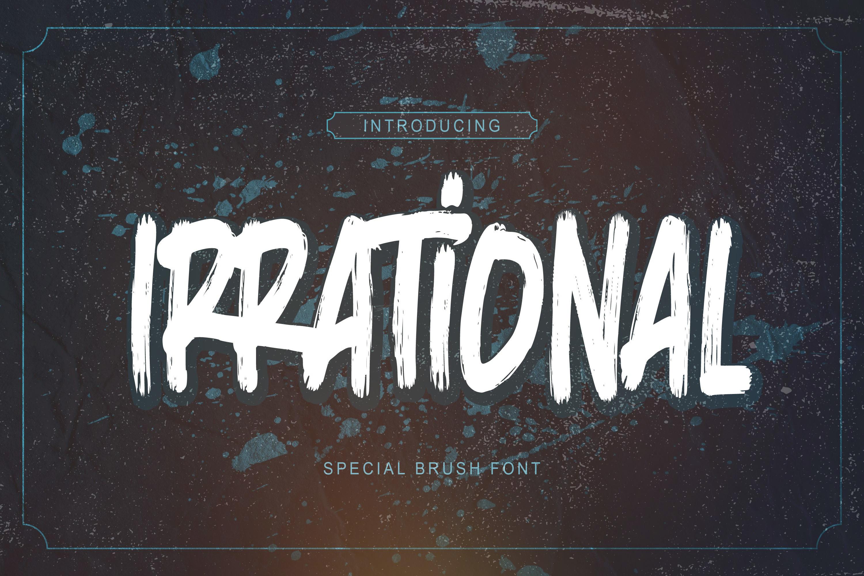 Irrational Font