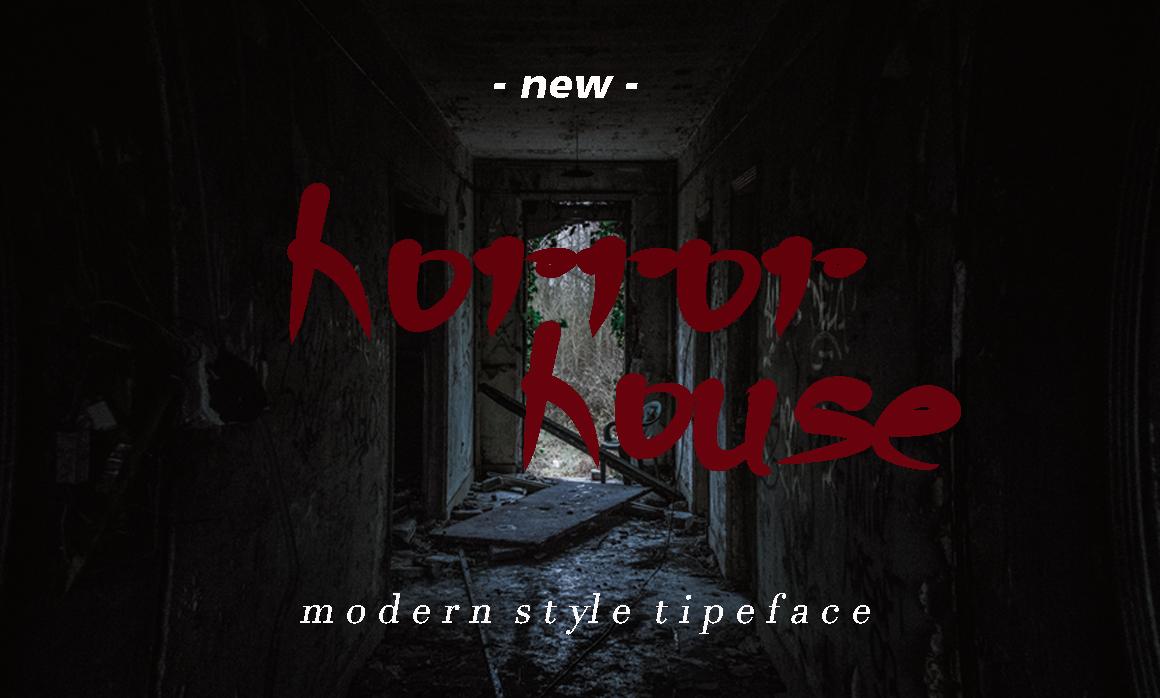 Horror House Font