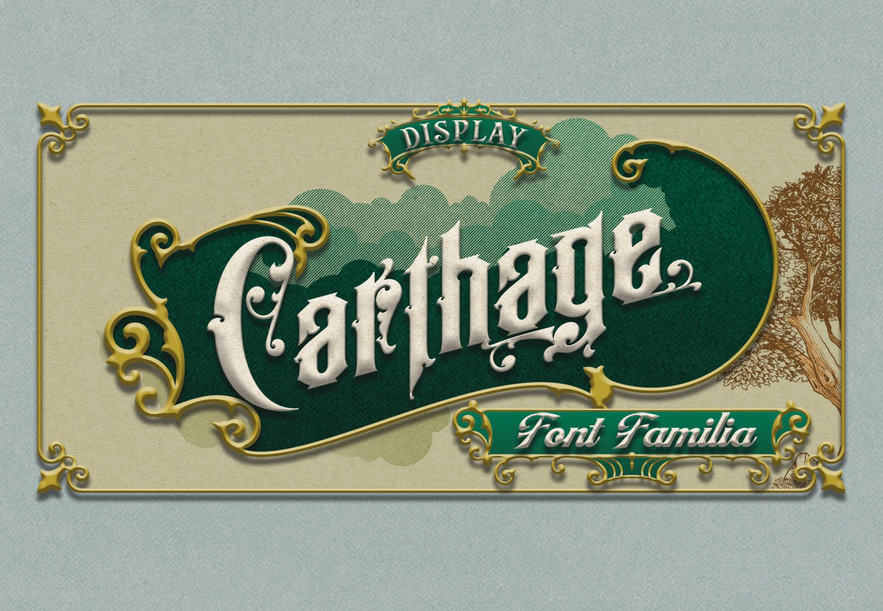 Carthage Font