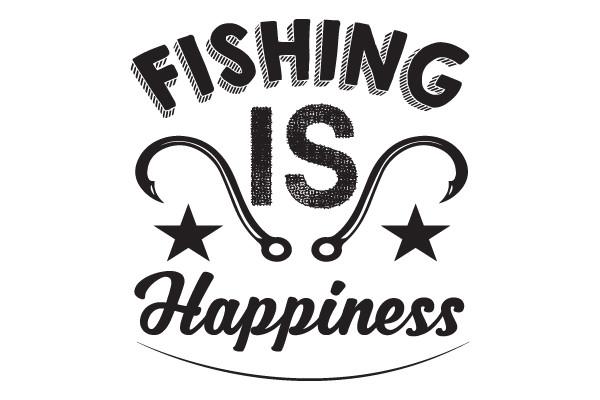 Fishing is Happiness Svg