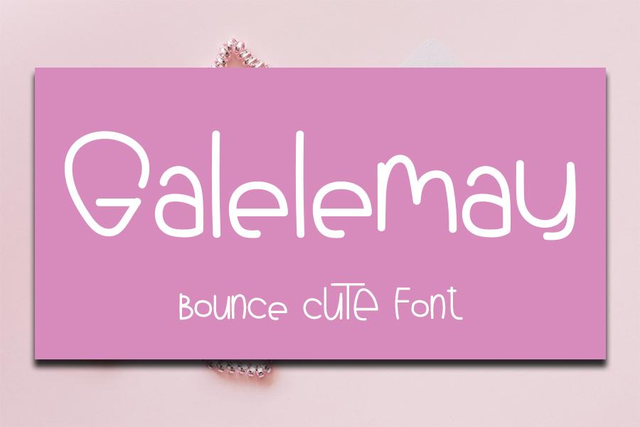 Galelemay Font