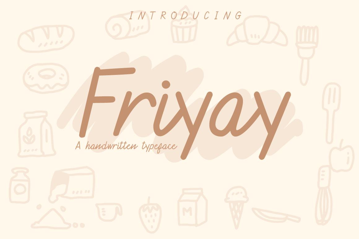 Friyay Font