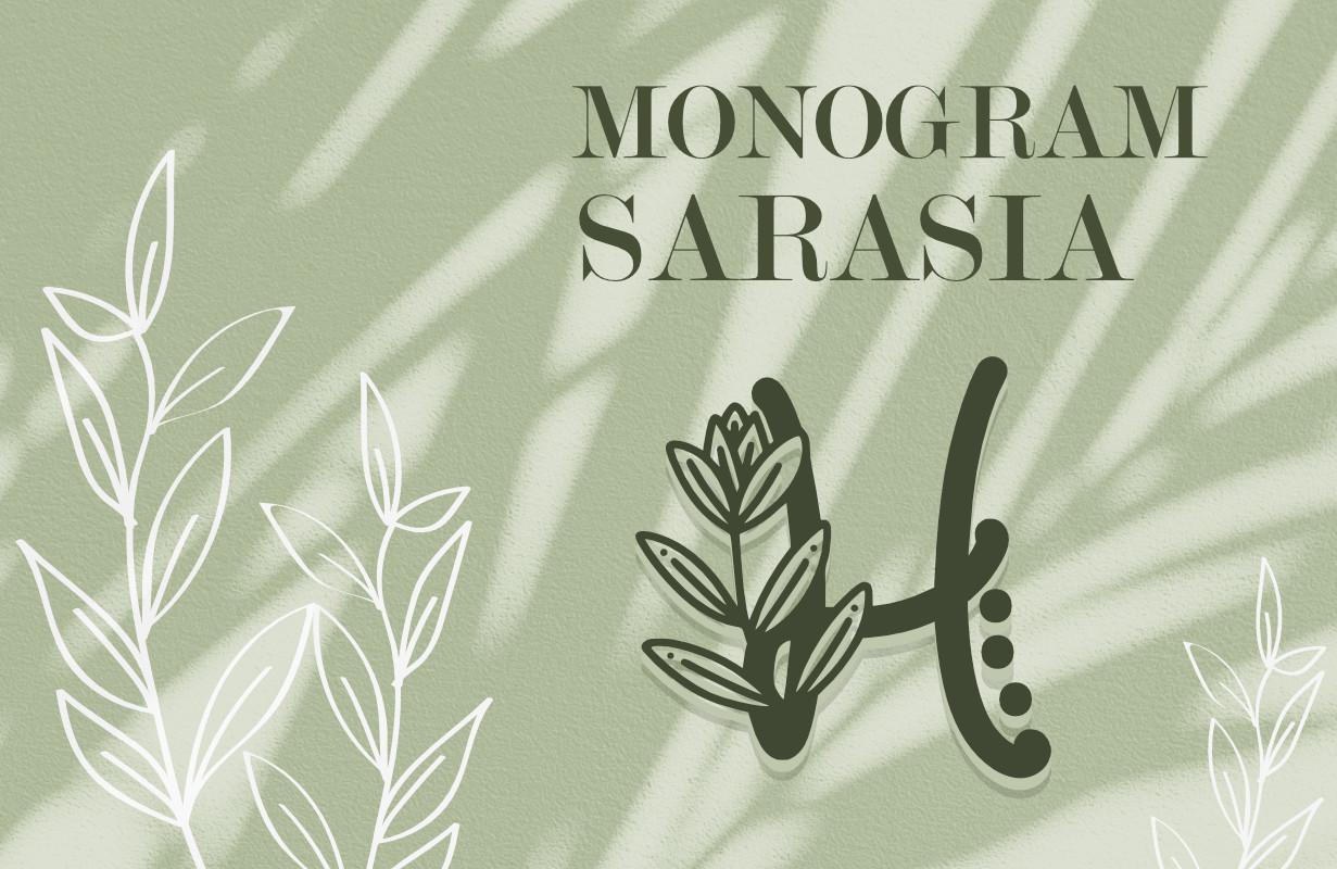 Monogram Sarasia Font