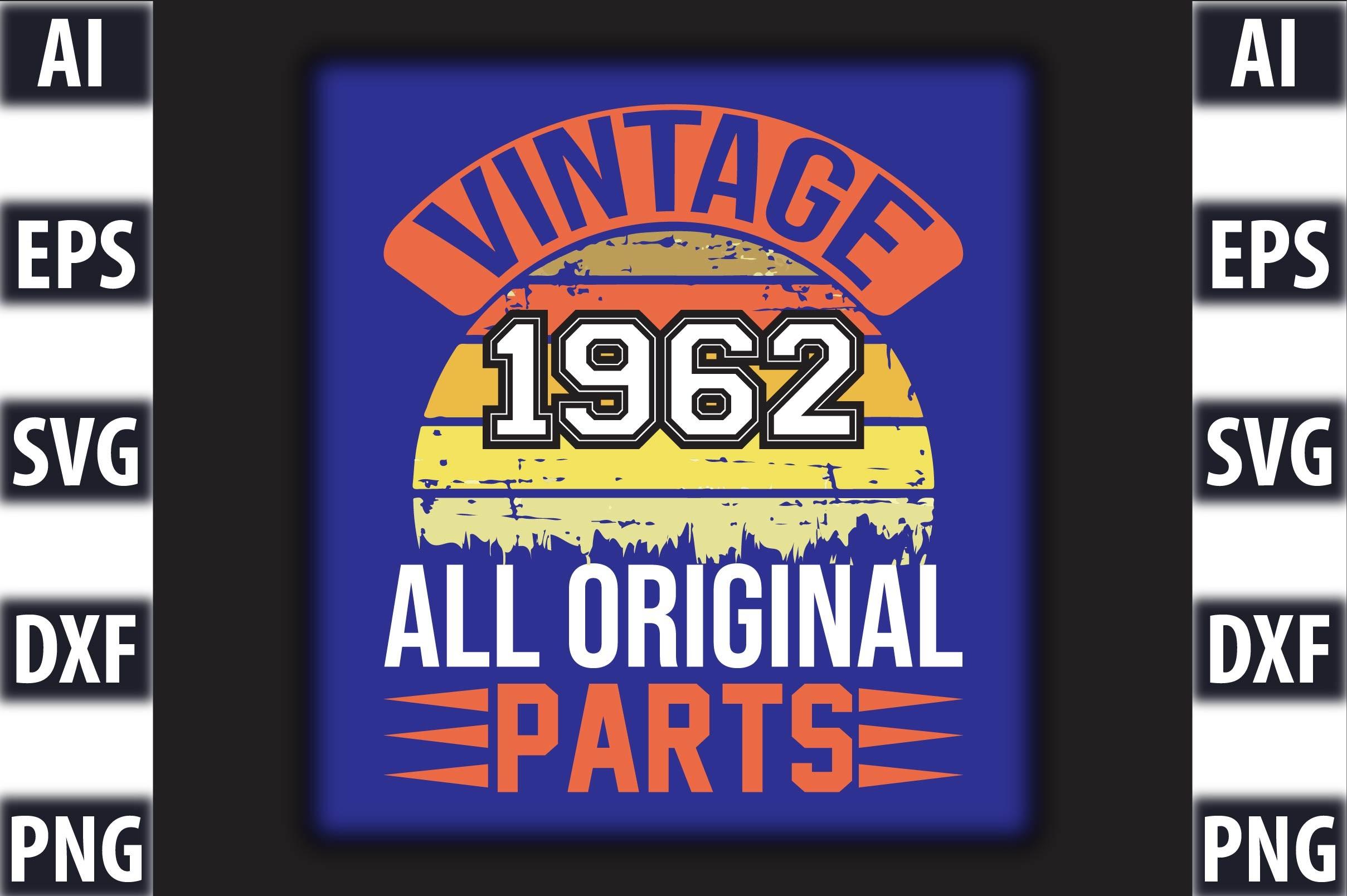 Vintage 1962 All Original Parts