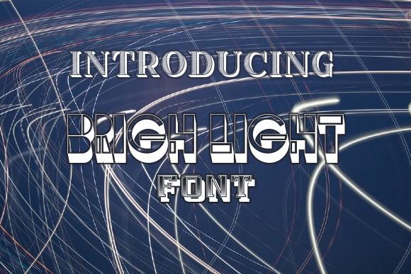 Bright Light Font