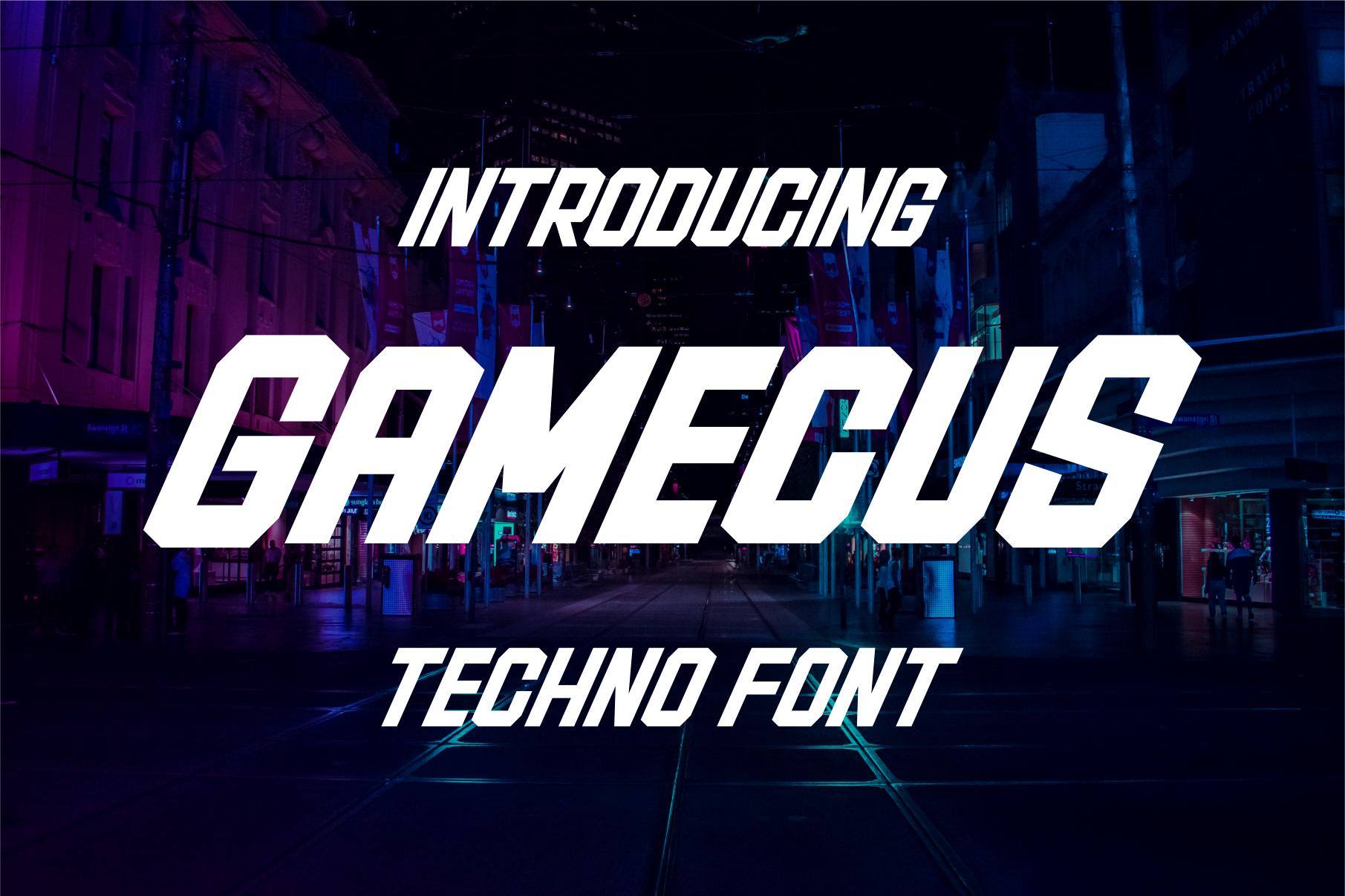 Gamecus Font