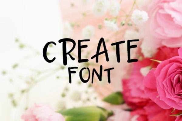 Create Font