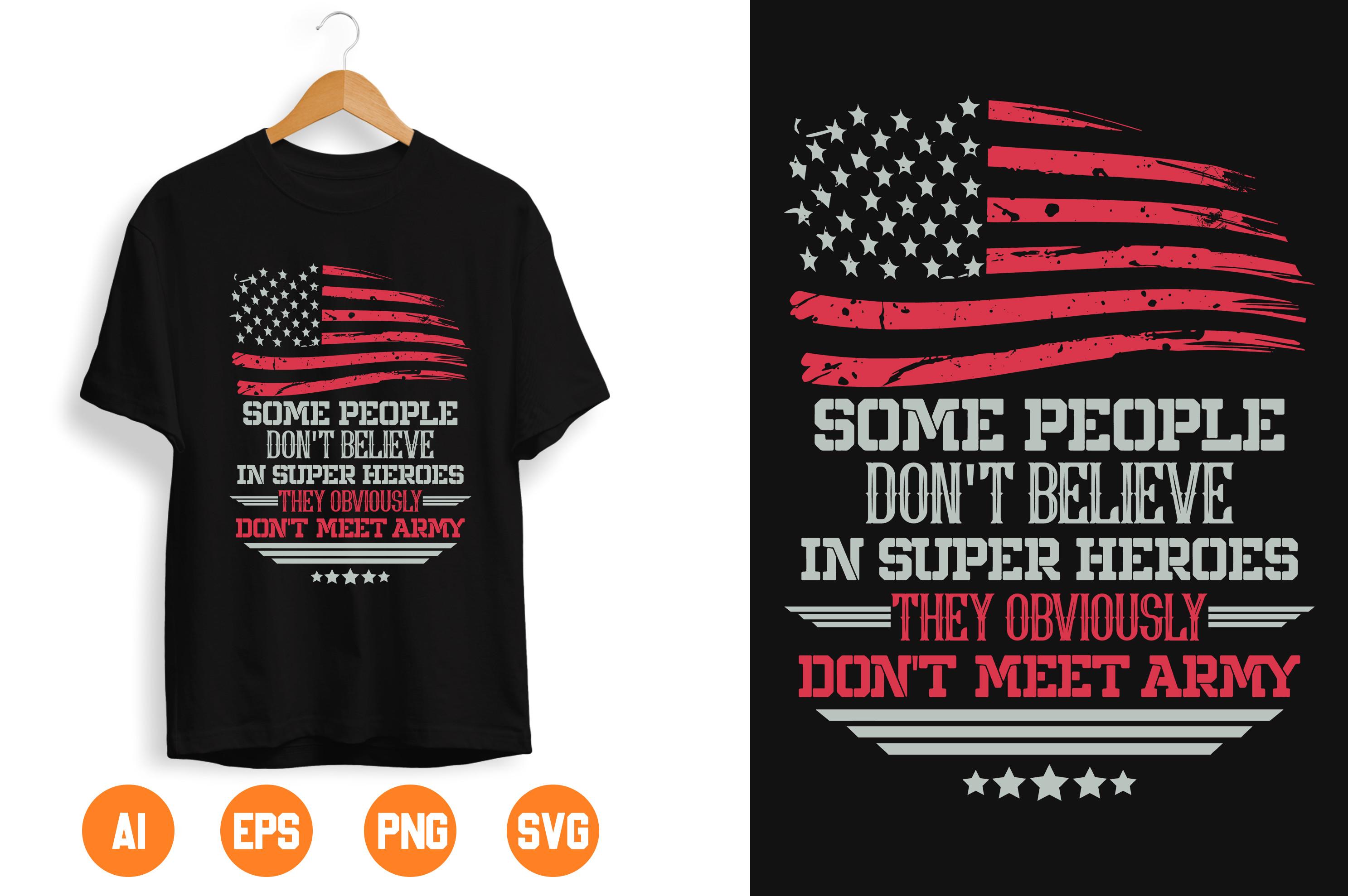 USA Army T-shirt Design 59