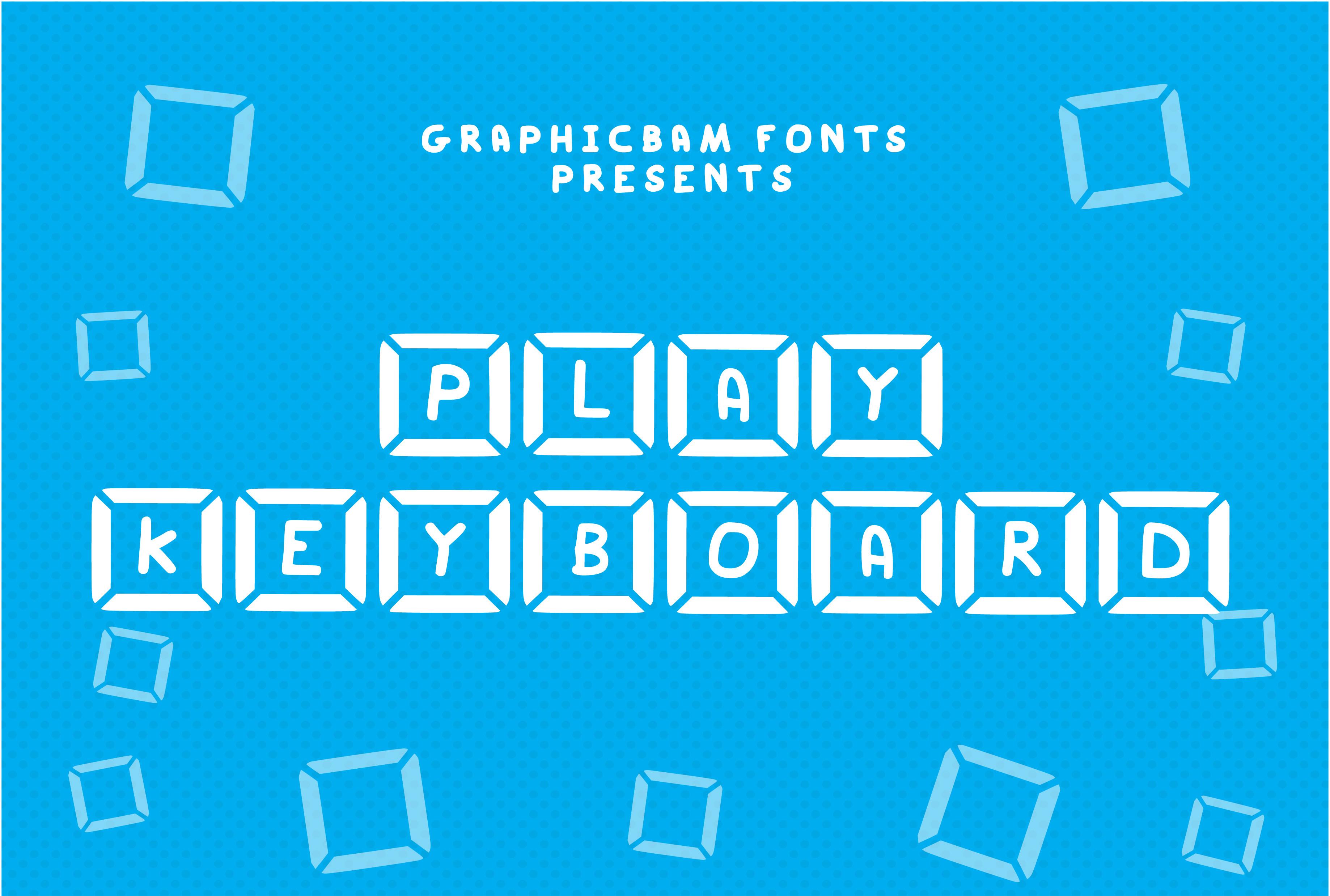 Play Key Board Font