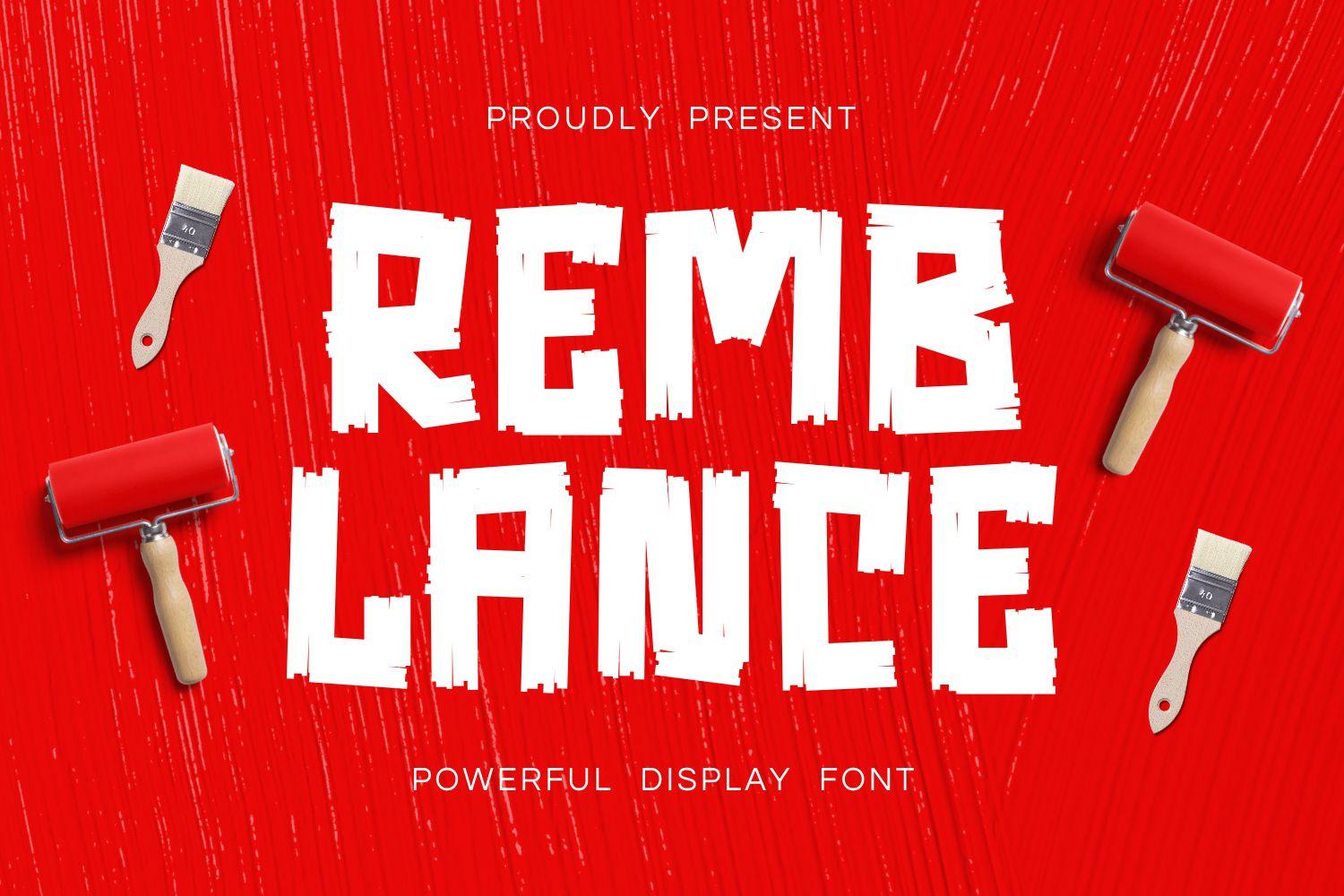 Remblance Font