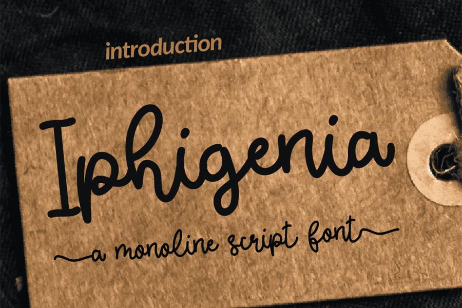 Iphigenia Font