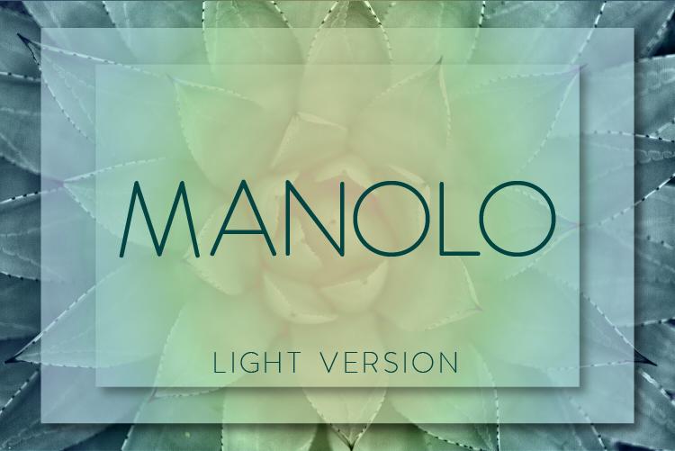 Manolo Light Font