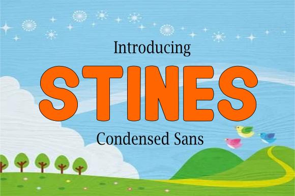 Stines Font