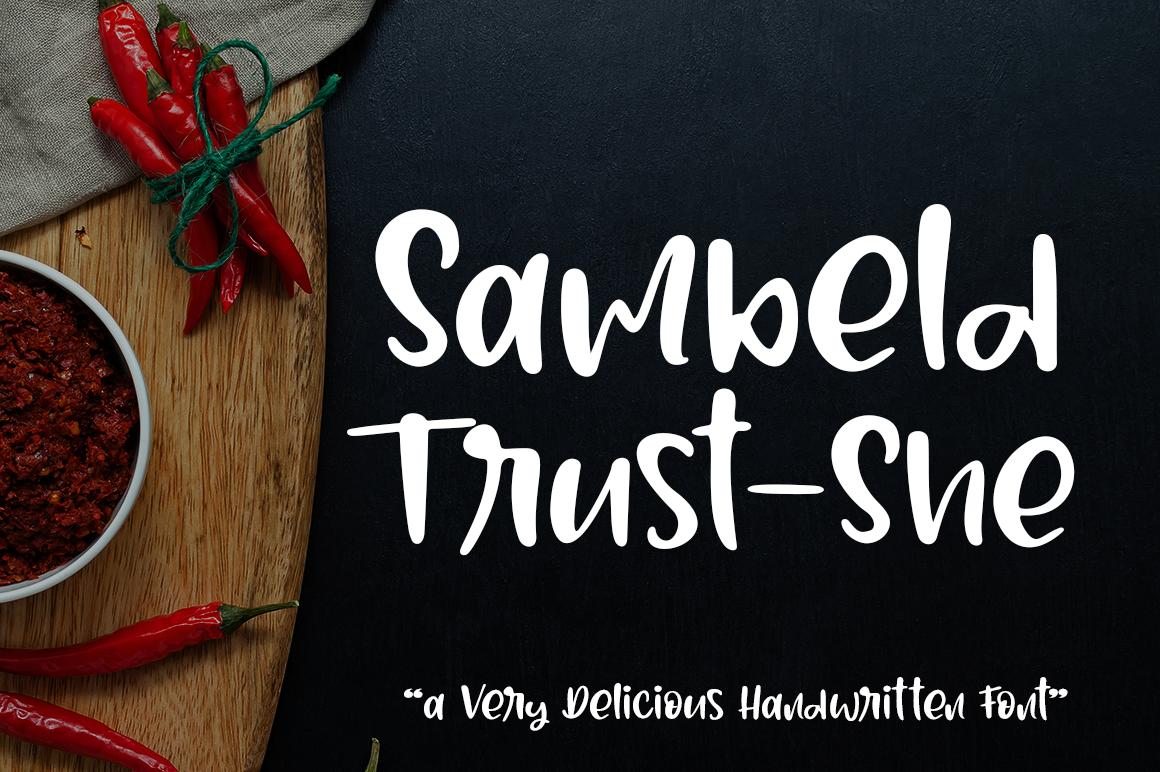 Sambeld Trust She Font