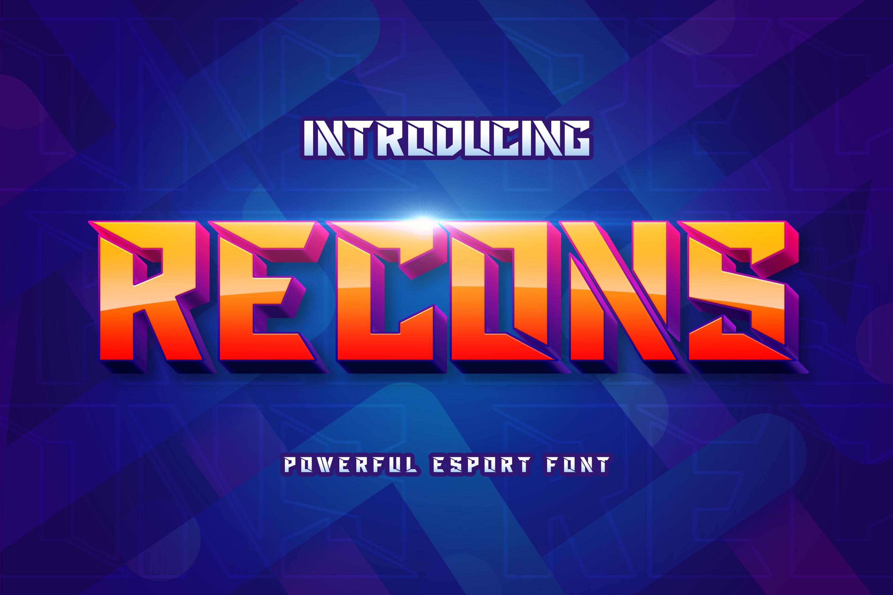Rekons Font