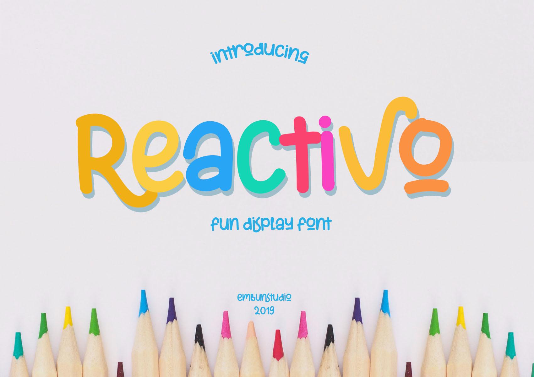 Reactivo Font