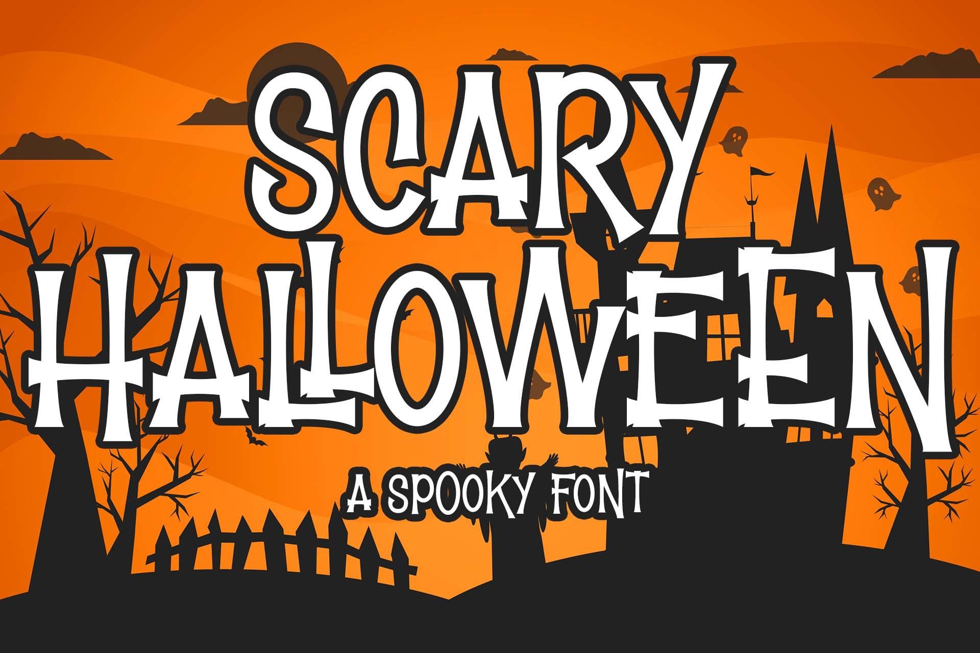 Scary Halloween Font