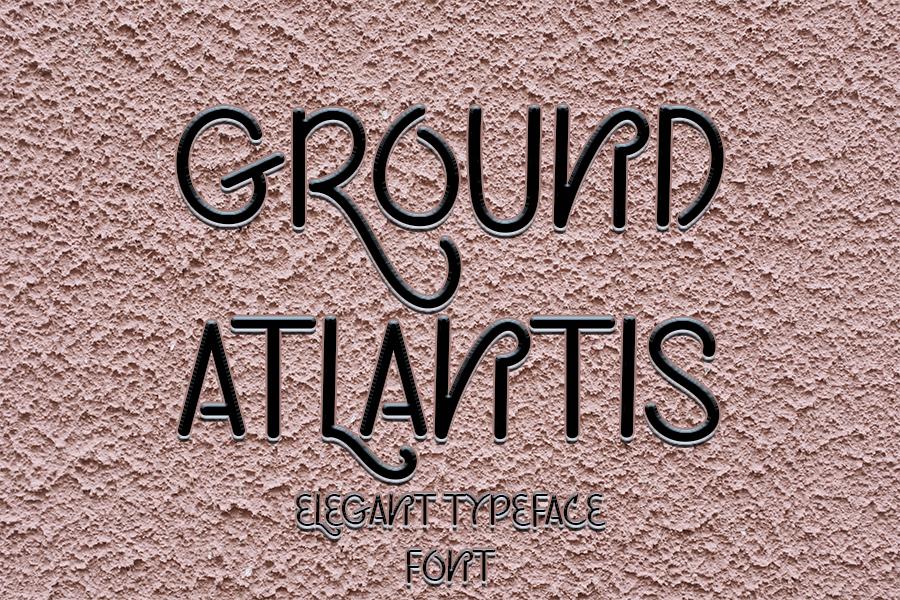 Ground Atlantis Font