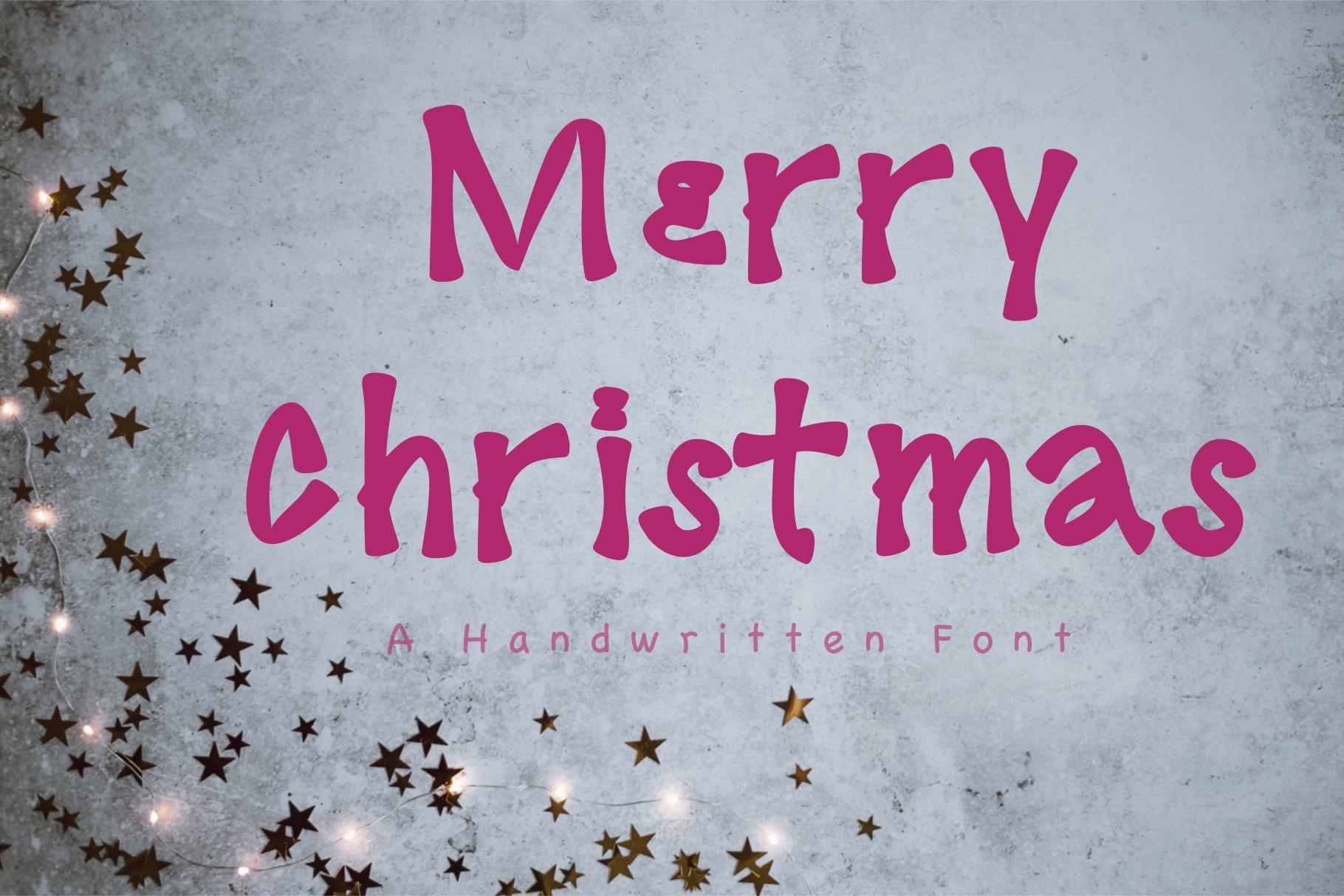 Merry Christmas Font