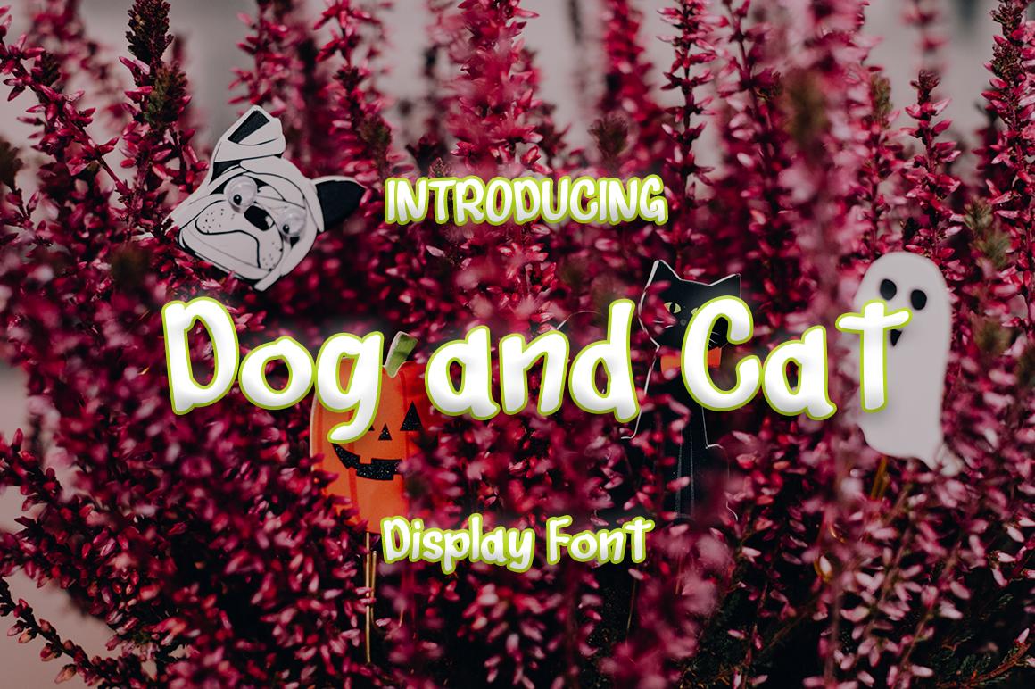 Dog and Cat Font