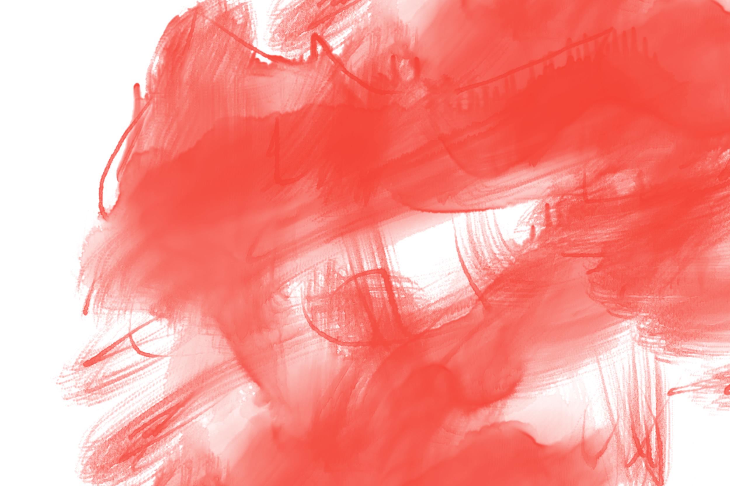 Watercolor Stains Wedding