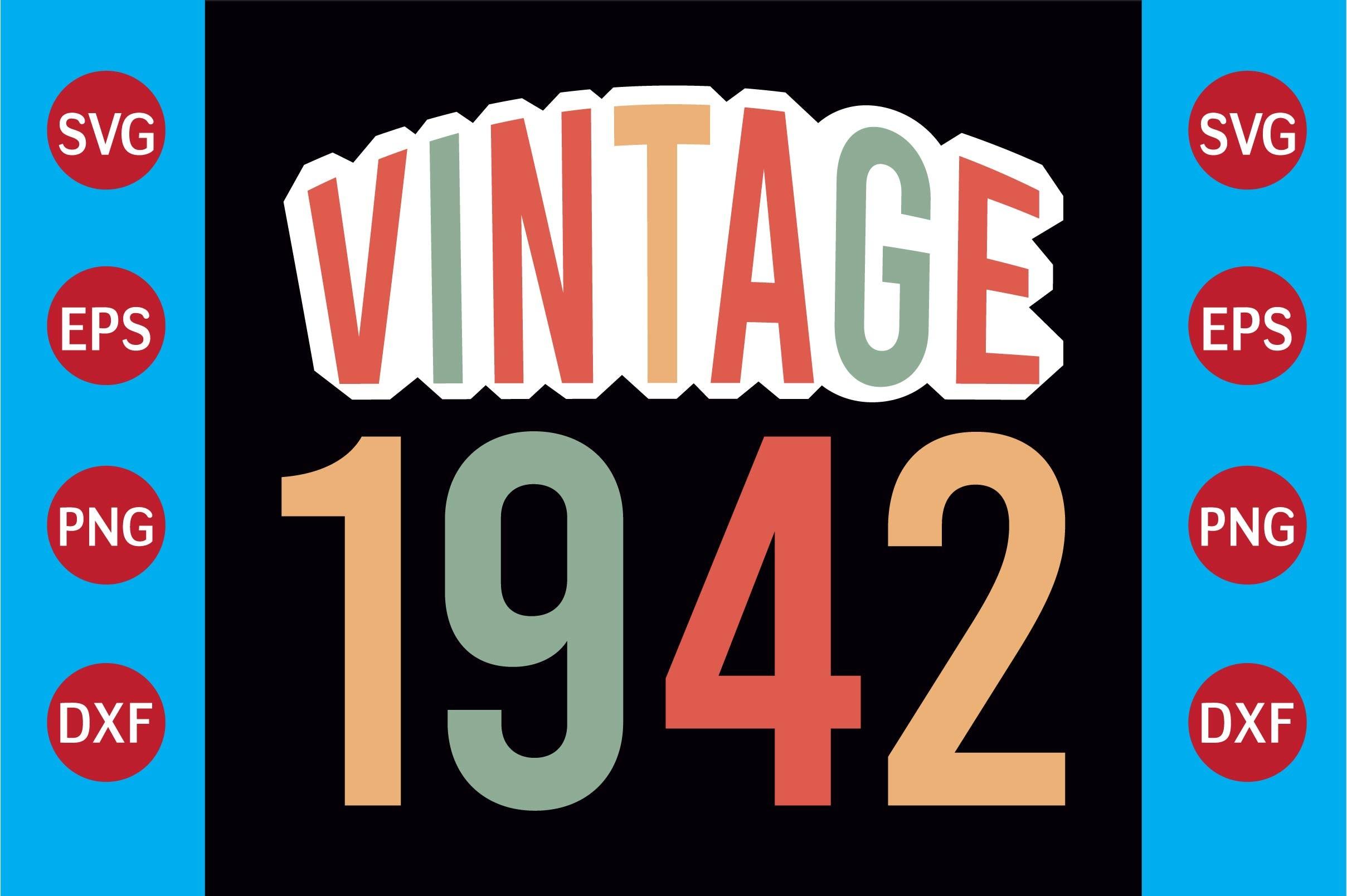 Vintage 1942  T-shirt Design