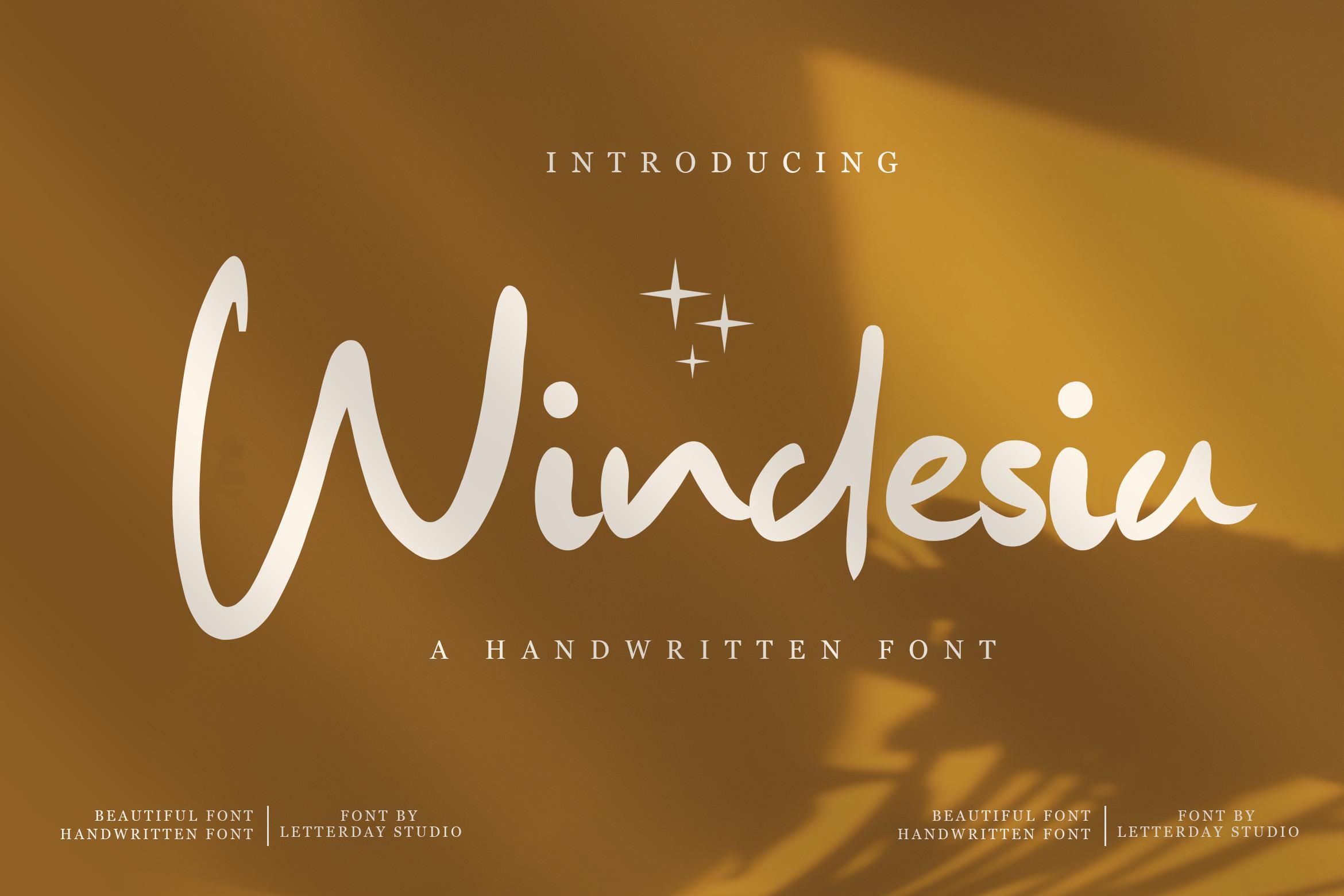 Windesia Font