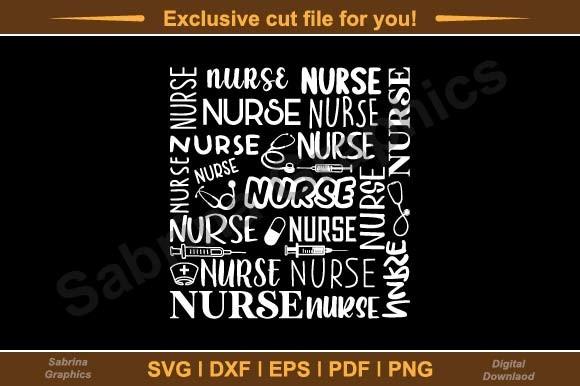 Funny Nurse Svg Cutting File