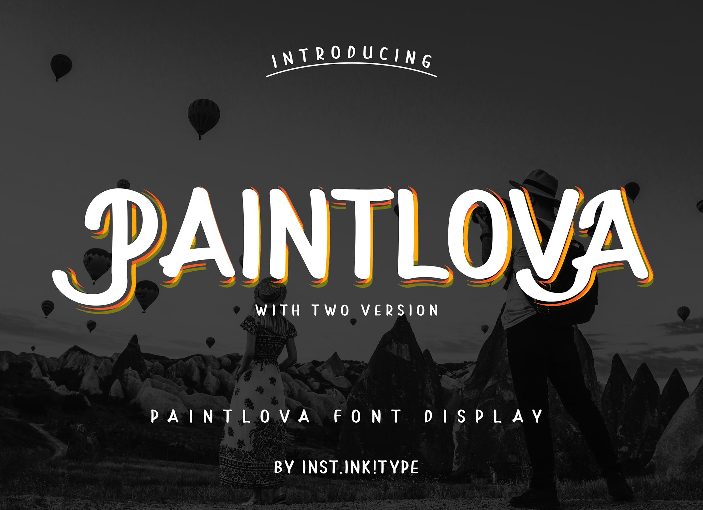 PaintLova Font