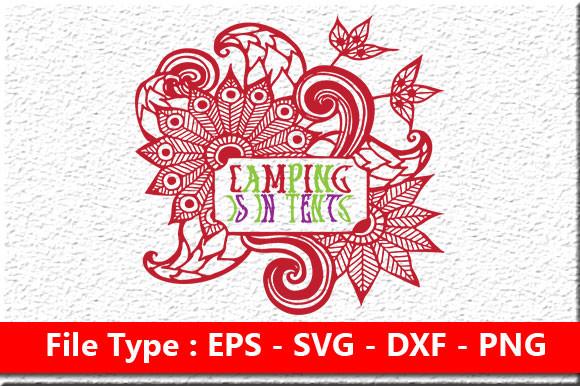 Adventure Svg Design, Camping is in-tent