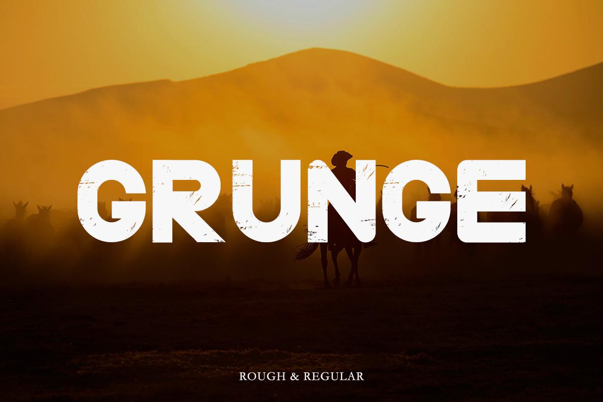 Grunge Font