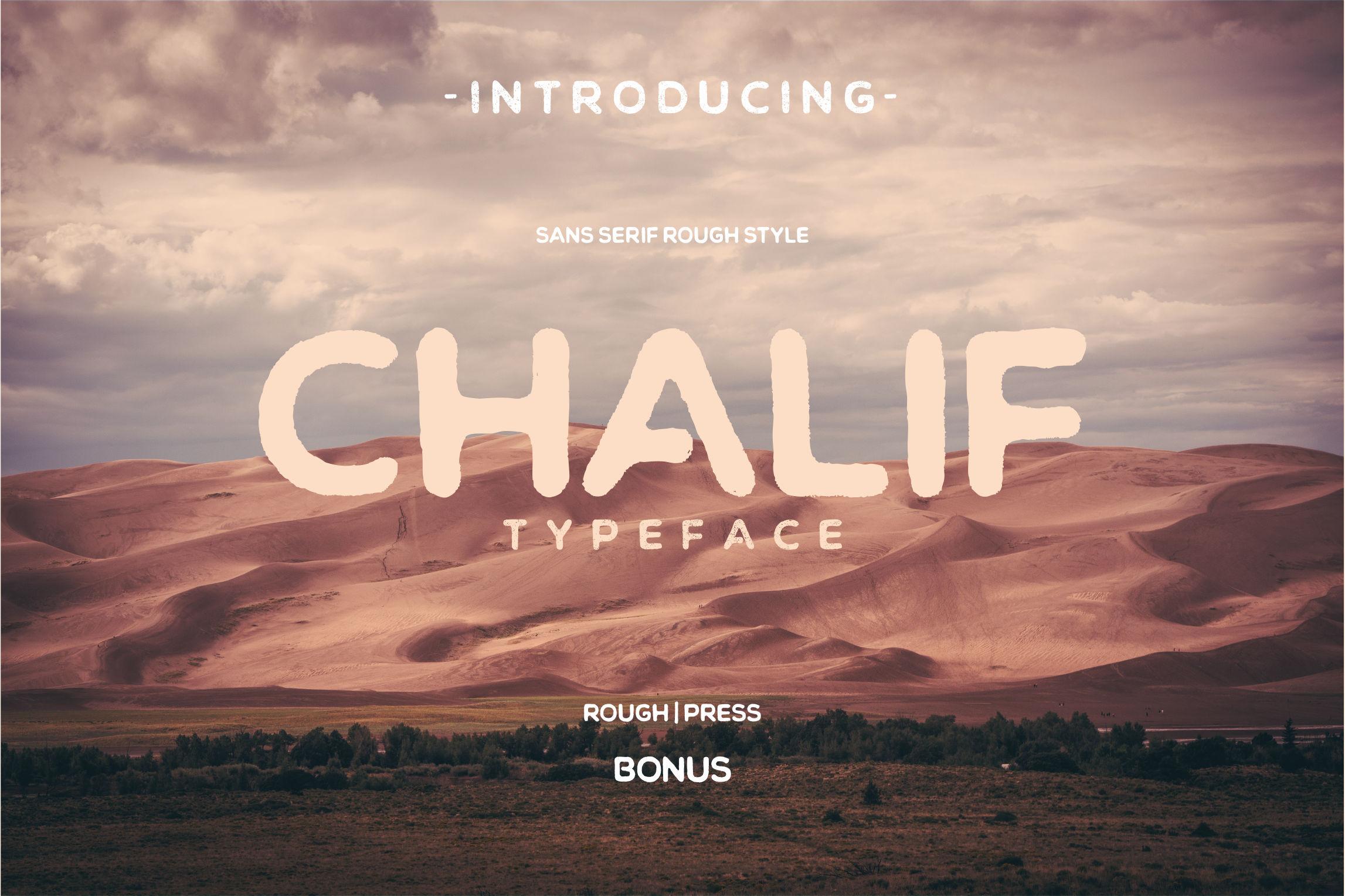 Chalif Font