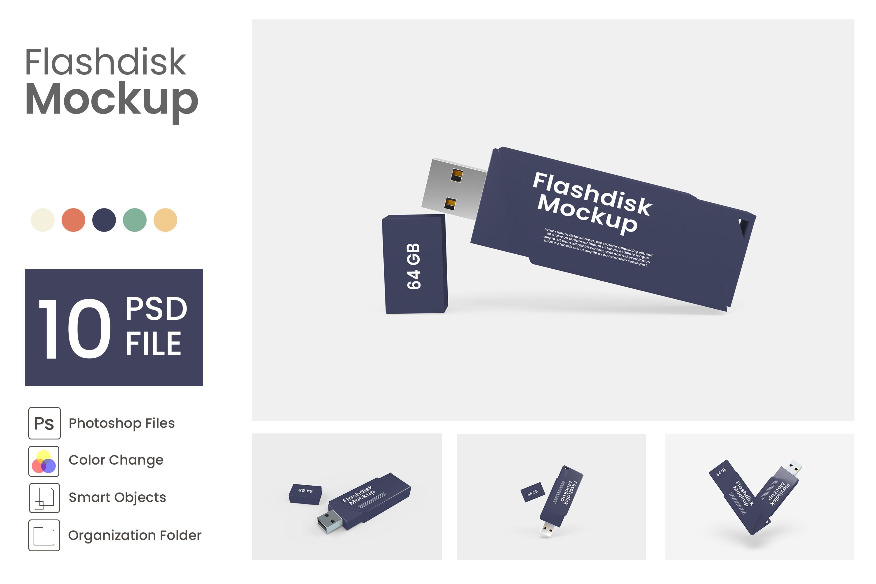 Flashdisk Mockup