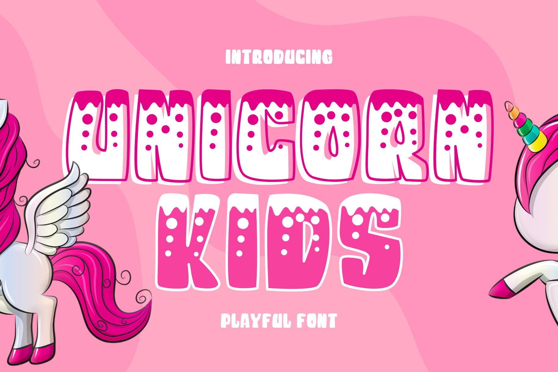 Unicorn Kids Font