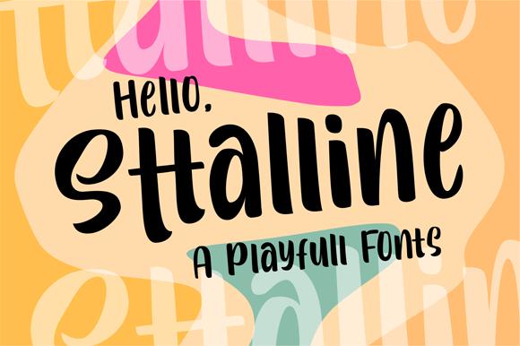 Sttalline Font