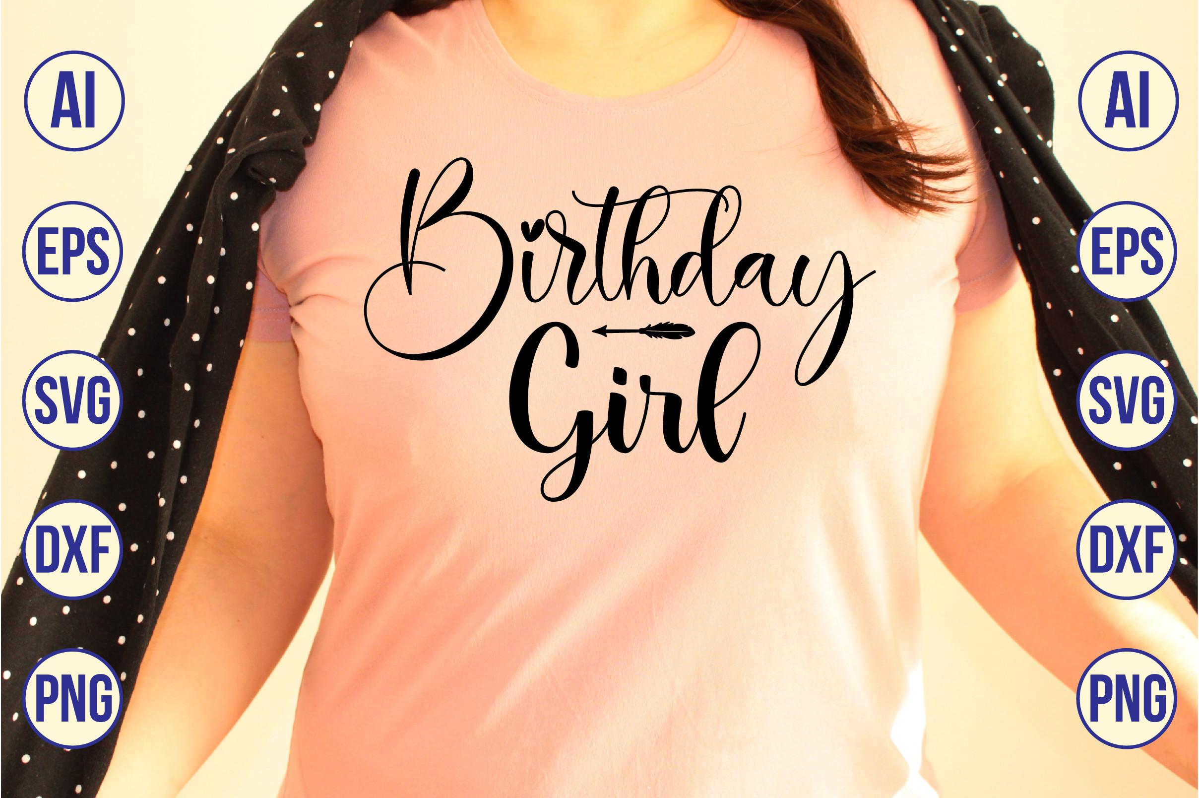 Birthday Girl SVG