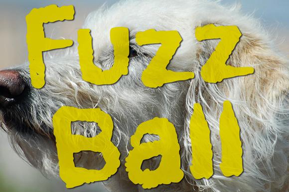 Fuzzball Font